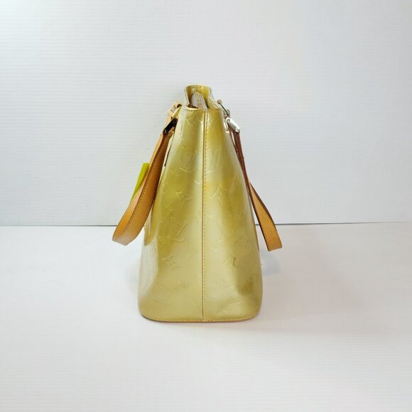 Louis Vuitton LV Handbag Houston Green Vernis - FCM120 - Picture 4 of 13
